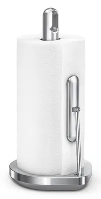 Zdjęcie produktu dla simplehuman KT1203, Uchwyt na ręcznik papierowy, Stal szczotkowana, Stal nierdzewna, 1 szt., 203 mm, 178 mm