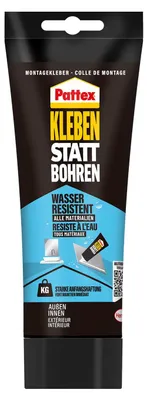 Produktbild von Pattex Kleben statt Bohren wasserresistent Montagekleber 340.0 g