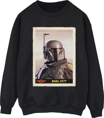 Produktbild von Star Wars - "The Mandalorian" Sweatshirt für Damen BI39326 (S) (Schwarz)