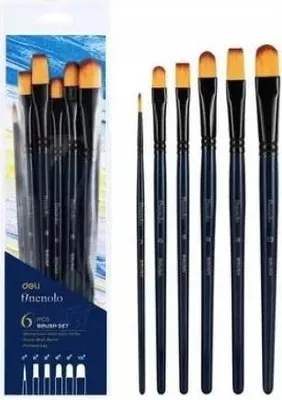 Zdjęcie produktu dla Zestaw pędzli 6 sztuk Finenolo Deli