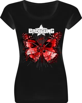 Produktbild von Brdigung - Skull Falter, Girl Boatneck