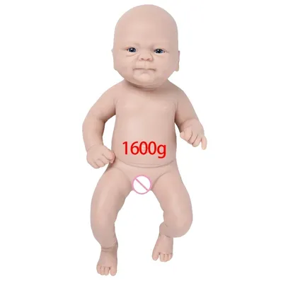 Obrázok produktu pre Silikónová bábika typu „Reborn“, realistický vzhľad, bezpečná pre deti, 36 cm (14 palcov), dievčatko