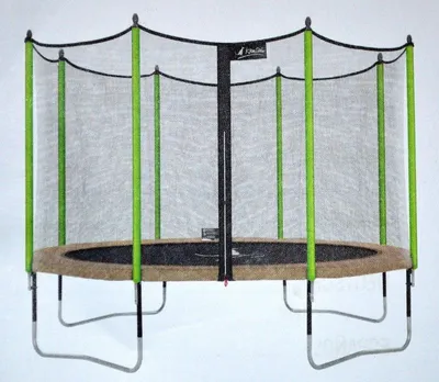 Produktbild von Kangui Gartentrampolin Ø 426 cm-mit Sicherheitsnetz CE-Set ZEN Jumpi Trampolin