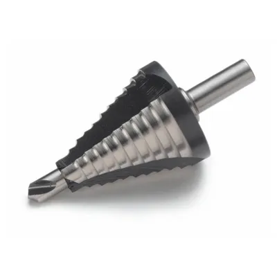 Produktbild von Cimco HSS-TIN-Stufenbohrer mit 9 Bohrstufen 201206 (HSS-Stufenbohrer)