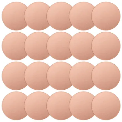 Immagine prodotto di Solidchoice - Set di 20 monete in ottone rosso per incisione fai-da-te