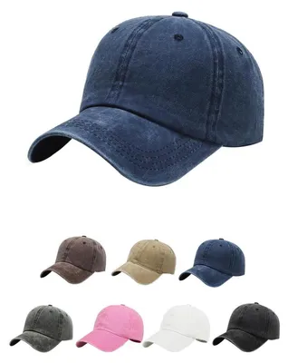 Immagine prodotto di Cappellino unisex, regolabile, color jeans, in cotone