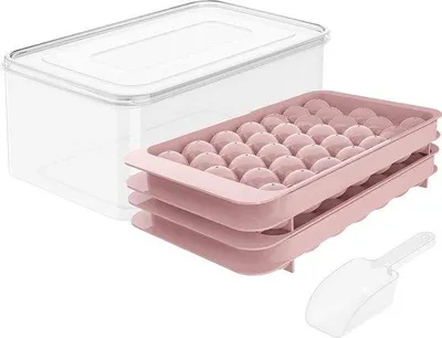Produktbild von Kleine runde Eisschale, 66x3 cm, rosa, für Tee und Kaffee
