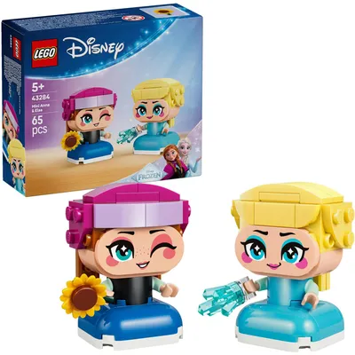 Produktbild von LEGO Disney Princess Die Mini-Prinzessinnen Anna und Elsa
