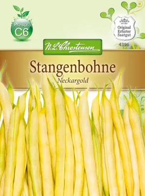 Zdjęcie produktu dla Nasiona fasoli wielokwiatowej Chrestensen 'Neckargold'