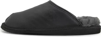 Produktbild von Lammfell Hausschuhe - LUITPOLD - Schuhgröße: EUR 45 | Farbe: Schwarz