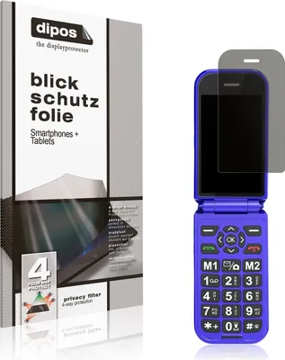 Produktbild von Blickschutzfolie für Sweetlink F4 Plus matt Schutzfolie Folie Display Schutz dipos