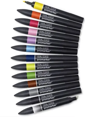 Immagine prodotto di Winsor & Newton | ProMarker 12+1 set 1