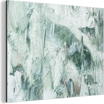 Obrázok produktu pre Nástenná dekorácia Kovový kovový obraz Wall Art 120x90cm Záhradná dekorácia - Farba - Abstraktné Muchowow Hliníkové obrazy