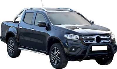 Produktbild von Frontbügel Frontschutzbügel für Mercedes X Klasse 2017-2020 ø76mm Stahl Schwarz