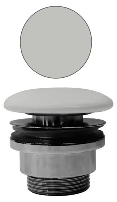 Produktbild von GSI Waschbeckenablauf 5/4", nicht verschließbar, Keramikstopfen, 5-65 mm, Keramikmatte PVC17