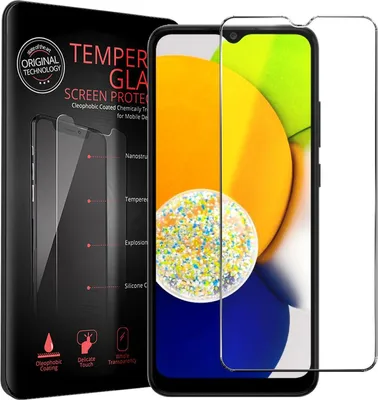 Produktbild von 2x Conie Glasfolie für Samsung Galaxy A03 Displayschutz Folie Panzer Glas Premium Schutzfolie Set Blasenfrei