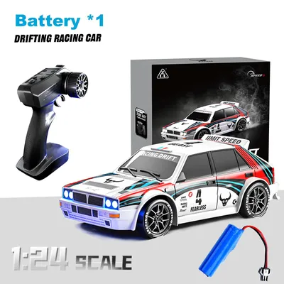 Produktbild von RC-Driftauto - 204PRO - Maßstab 1:24 - 4WD - 20 km/h - 2,4 GHz - LED-Licht - 1 Akku