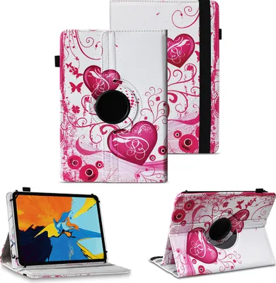 Produktbild von Schutzhülle für Oukitel OT8 OT9 OT11 OT12 Tablet Hülle Tasche 360 Grad DrehbarFarben:Motiv 6