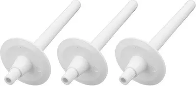 Imagen del producto de Accesorios para máquina de coser de plástico, paquete de 3 unidades, resistentes al desgaste, de uso universal