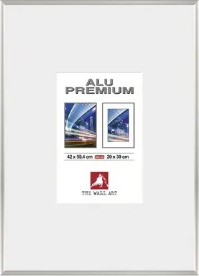Produktbild von Bilderrahmen Alu Duo silber 42x59,4 cm (DIN A2)
