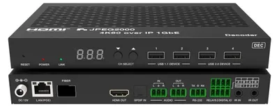 Image de VivoLink AV over IP 4K60Hz JPEG2000 Matrice mur d'images