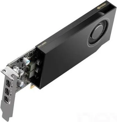 Zdjęcie produktu dla PNY VCNRTXA1000-PL, RTX A1000, 8 GB, GDDR6, 128 bit, 7680 x 4320 px, PCI Express x8 4.0