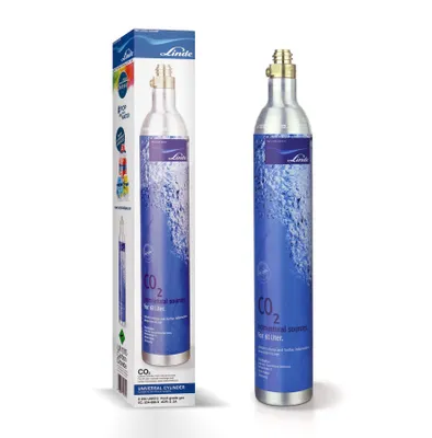 Obrázok produktu pre Prídavná fľaša MYSODAPOP CO2 60 l v predajnom balení (vhodná pre SodaStream)