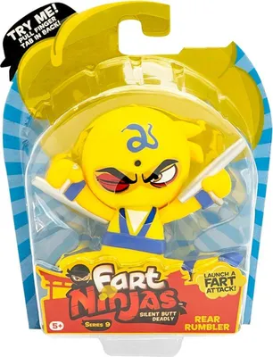 Immagine prodotto di FART NINJAS fig. con suono Rumbler posteriore 70716