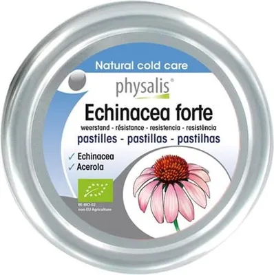 ECHINACEA FORTE (JEŻÓWKA PURPUROWA) (PASTYLKI DO SSANIA NA ODPORNOŚĆ) BIO 45 g - PHYSALIS