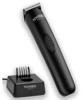 Produktbild von Haarschneidemaschine Haarschneider Trimmer - Akku - 130 g - Schwarz - 4 Schnittlängen 3 bis 7,5 mm - Mit Ladestation und Aufsteckkamm