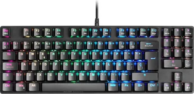 Zdjęcie produktu dla Mars Gaming MKREVOPROBES, Pełnowymiarowy (100%), Przewodowa, USB, Mechaniczna, RGB LED, Czarny