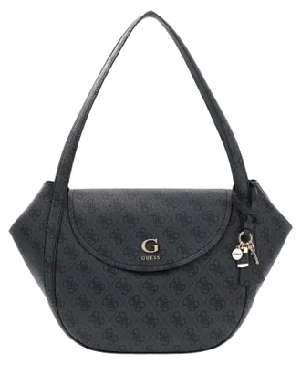 Obrázok produktu pre Guess – Kabelka Coleen s monogramom a logom v čiernej farbe