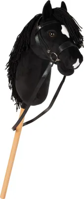 Produktbild von small foot Hobby Horse schwarz „Eddie“, Holzpferde und Hobby Horsing, Holz, Plüsch, ab 3 Jahre, 12716