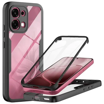 Obrázok produktu pre Techsuit – ColorVerse 360 Series puzdro s ochranou displeja pre Oppo A6 Pro 4G / Oppo A6 Pro 5G – čierne