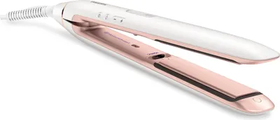 Produktbild von Philips MoistureProtect HP8372/00 Haarglätter, Glätteisen, Warm, 200 °C, hoch leistungsfähig, 15 s, Weiß