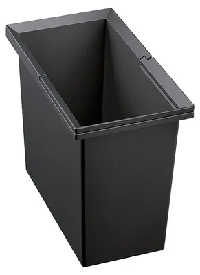 Image de Blanco Collecteur de déchets 19 litres Select - poubelle adaptée à la poubelle encastrable Système de tri des déchets, plastique anthracite