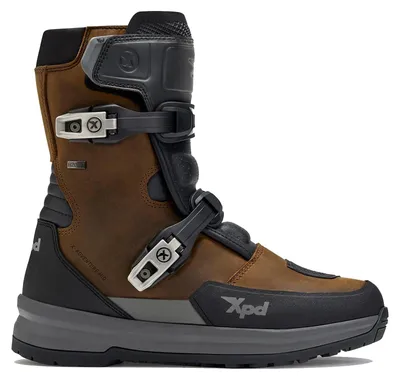 Zdjęcie produktu dla Wodoodporne buty motocyklowe XPD X-Adventure Mid H2Out, brązowe, rozmiar 45