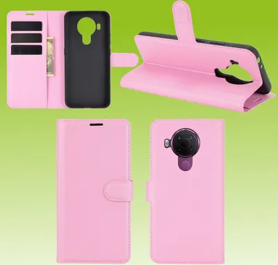 Immagine prodotto di Per Nokia 5.4 Custodia del telefono cellulare Rosa Custodia di  Custodia di protezione Cap