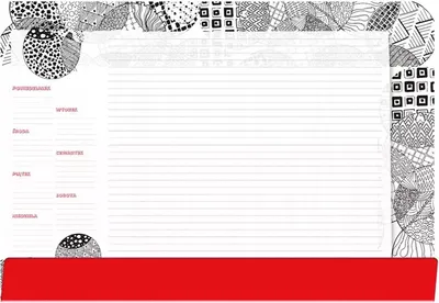 Image de Bloc-notes B3 - mandala à colorier