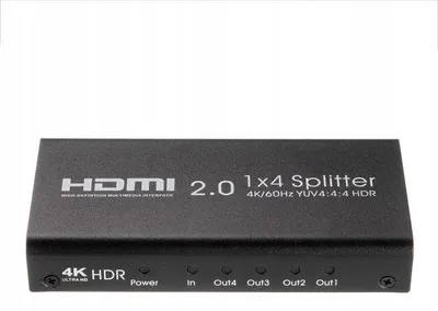 Produktbild von HDMI-Splitter S1x4 v2.0 1x4 4K Videosignalverteilung