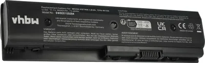 Produktbild von vhbw Akku Ersatz für HP 671567-831, 671567-421, HSTNN-LB3N, H2L55AA, 672326-421, 671731-001, 672412-001 für Notebook (6600 mAh, 10,8 V, Li-Ion)