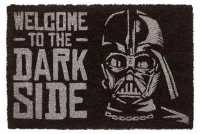 Star Wars Fußmatte 40x60 cm Anti-Rutsch Kokosmatte Dunkle Seite