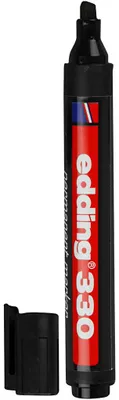 Produktbild von Edding 330 Marker, Strichstärke 1-5 mm, Schwarz, 1 Stk [HOB-25025]