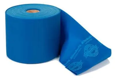 Produktbild von TheraBand® latexfrei Übungsband 22m BLAU extra Schwer Sparpack