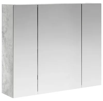 Obrázek produktu pro vidaXL Zrcadlová skříňka do koupelny, betonově šedá, 60 x 14,5 x 50 cm