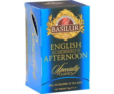 Zdjęcie produktu dla Basilur ENGLISH AFTERNOON herbata czarna SPECJALTY CLASSICS - 25x2g