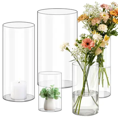 Produktbild von Zylindervase 30 cm, Durchmesser 15 cm, für Wohnzimmer