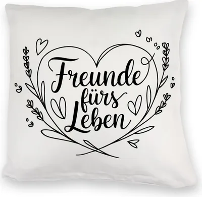 Produktbild von Freunde fürs Leben Kuschelkissen Beste Freunde