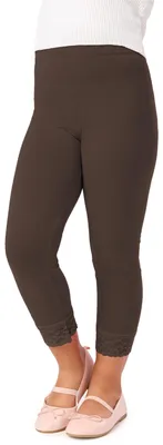 Image de Leggings 3/4 pour fille Merry Style MS10-293 (marron, 152 cm)