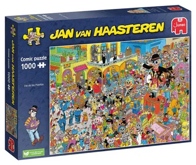 Produktbild von Jan van Haasteren - Dias de los Muertos - 1000 Teile